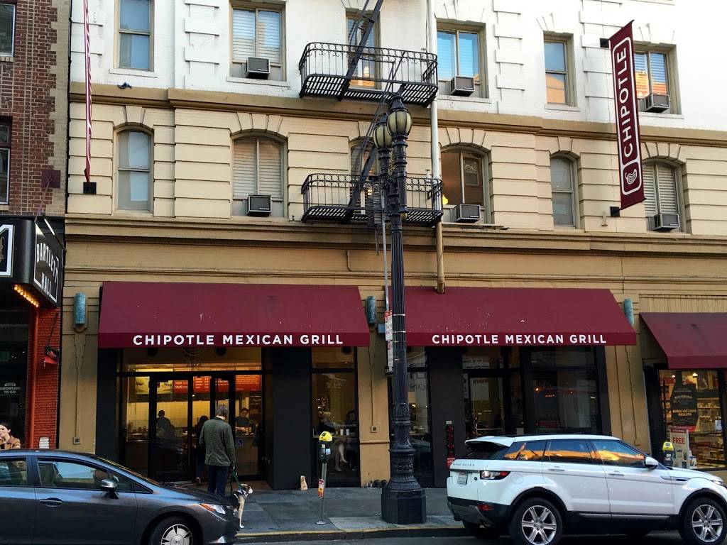 Chipotle Mexican Grill | restaurant | 232 OFarrell St, San Francisco, CA 94102, USA | 4157659043 OR +1 415-765-9043