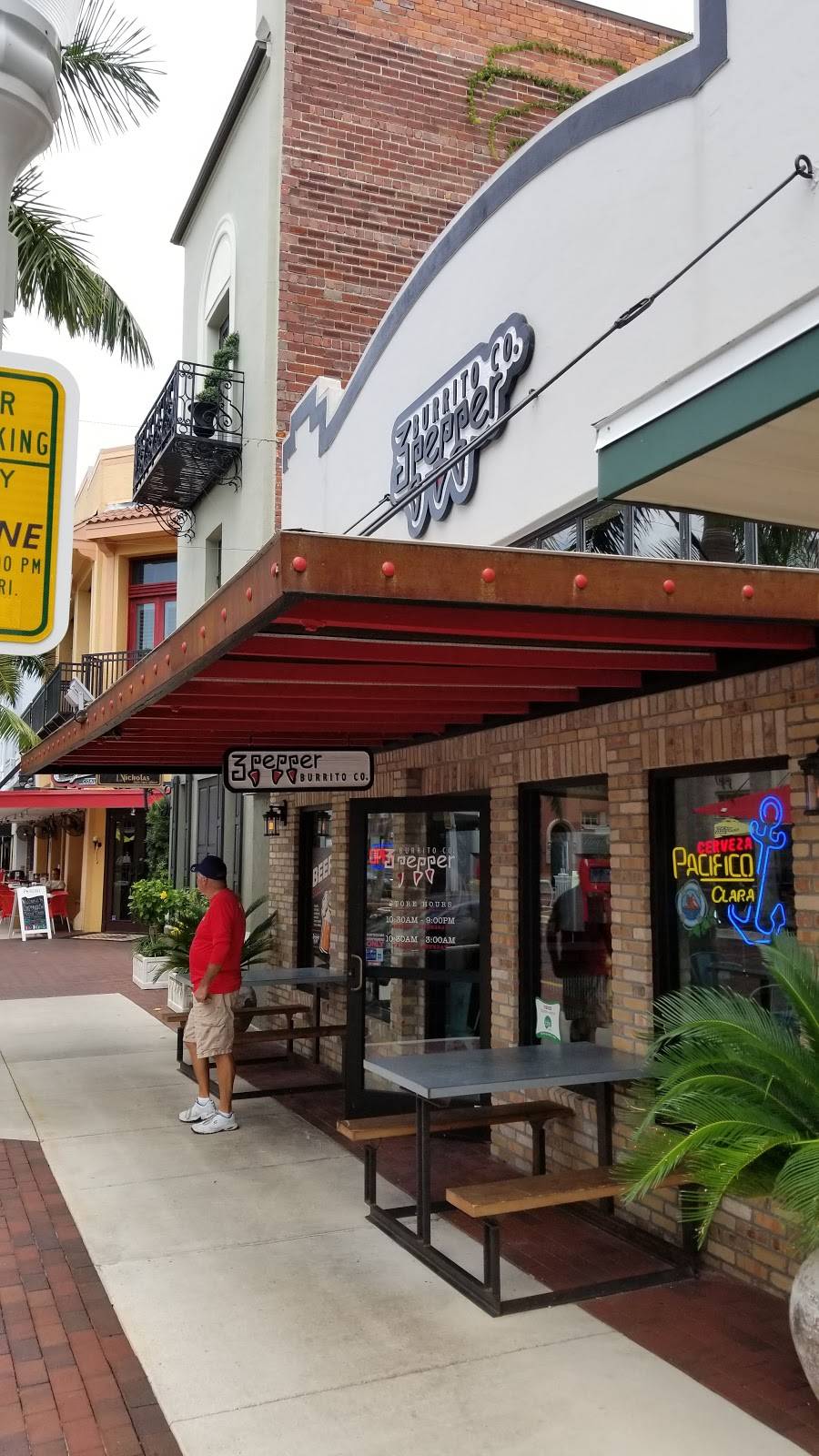 3 Pepper Burrito Company | restaurant | 2231 First St, Fort Myers, FL 33901, USA | 2393080480 OR +1 239-308-0480