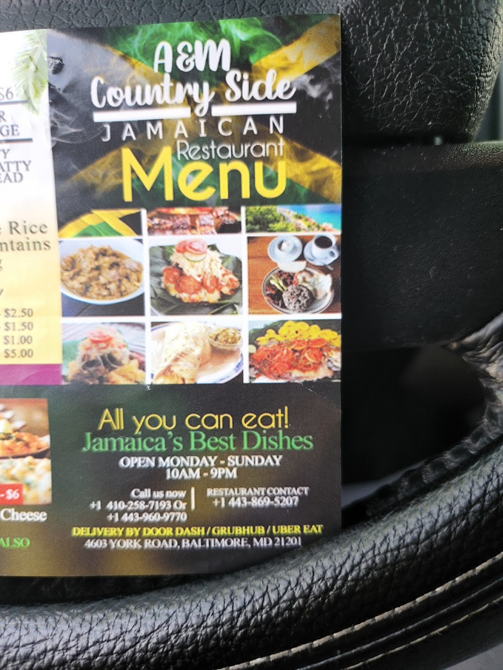 A&M Country Side Jamaican Restaurant | restaurant | 4603 York Rd, Baltimore, MD 21212, USA | 4439609770 OR +1 443-960-9770
