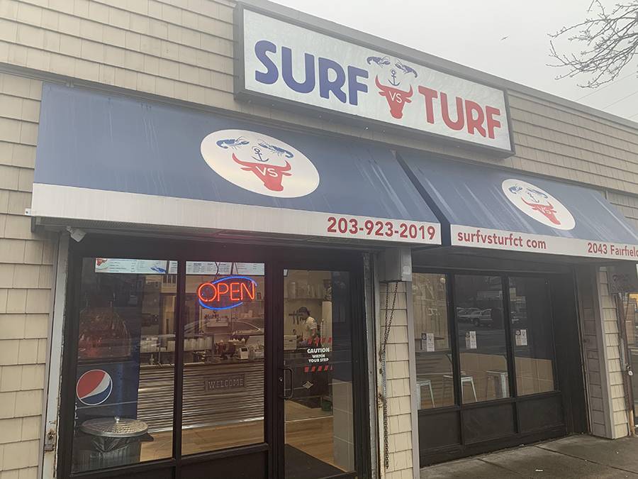 Surf vs Turf | restaurant | 2043 Fairfield Ave, Bridgeport, CT 06605, USA | 2039232019 OR +1 203-923-2019