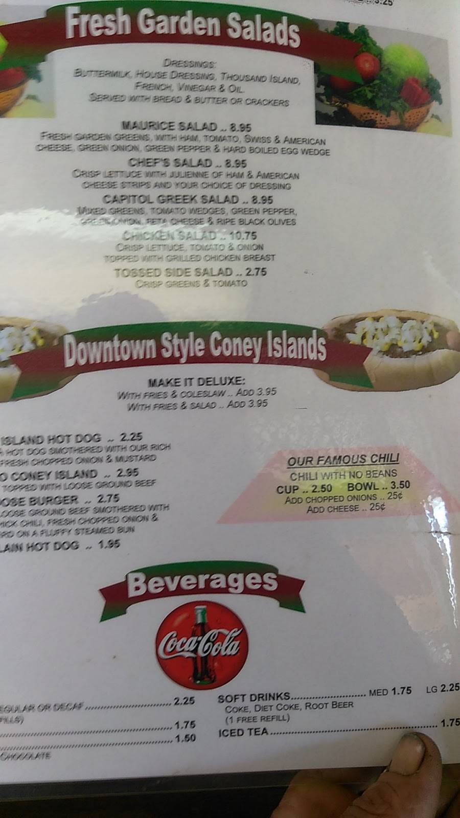 Capitol Coney Island | restaurant | 35495 Ford Rd, Westland, MI 48185, USA | 7343268121 OR +1 734-326-8121