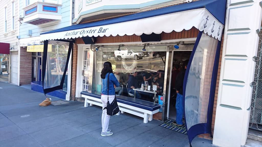 Anchor Oyster Bar | restaurant | 579 Castro St, San Francisco, CA 94114, USA | 4154313990 OR +1 415-431-3990