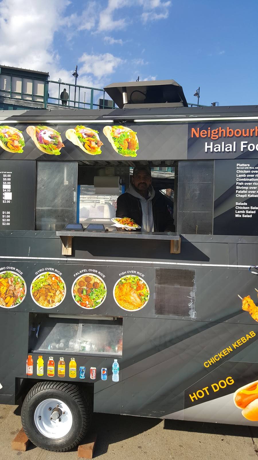 Neighborhood Halal Food Cart | restaurant | 9602 Rockaway Blvd, Ozone Park, NY 11417, USA | 9175555555 OR +1 917-555-5555