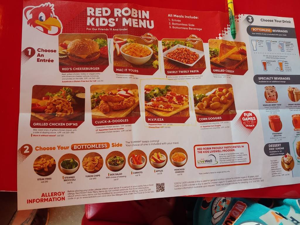 Red Robin Gourmet Burgers and Brews | restaurant | 40 N Dupont Hwy, Dover, DE 19901, USA | 3024593300 OR +1 302-459-3300