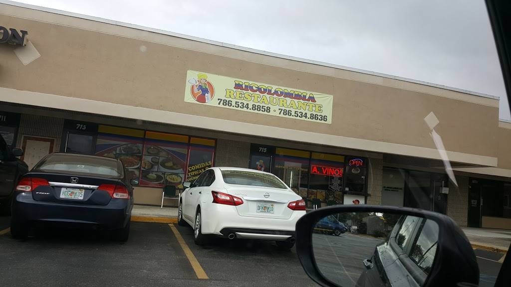 Ricolombia Restaurant | restaurant | 715 E 9th St, Hialeah, FL 33010, USA | 7865348858 OR +1 786-534-8858
