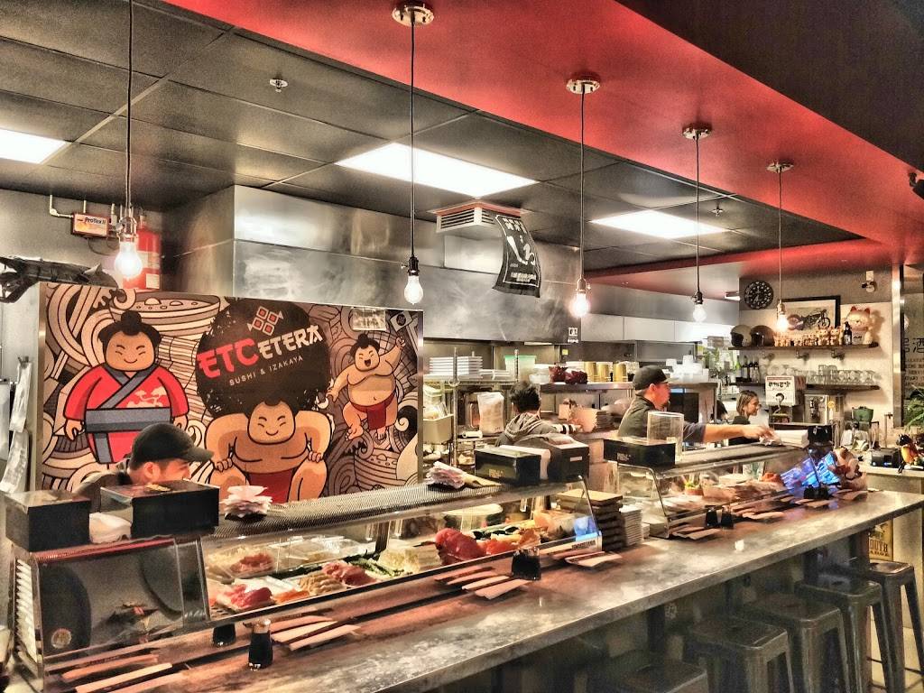 ETCetera Sushi & Izakaya | restaurant | 355 Bristol St, Costa Mesa, CA 92626, USA | 6572316222 OR +1 657-231-6222
