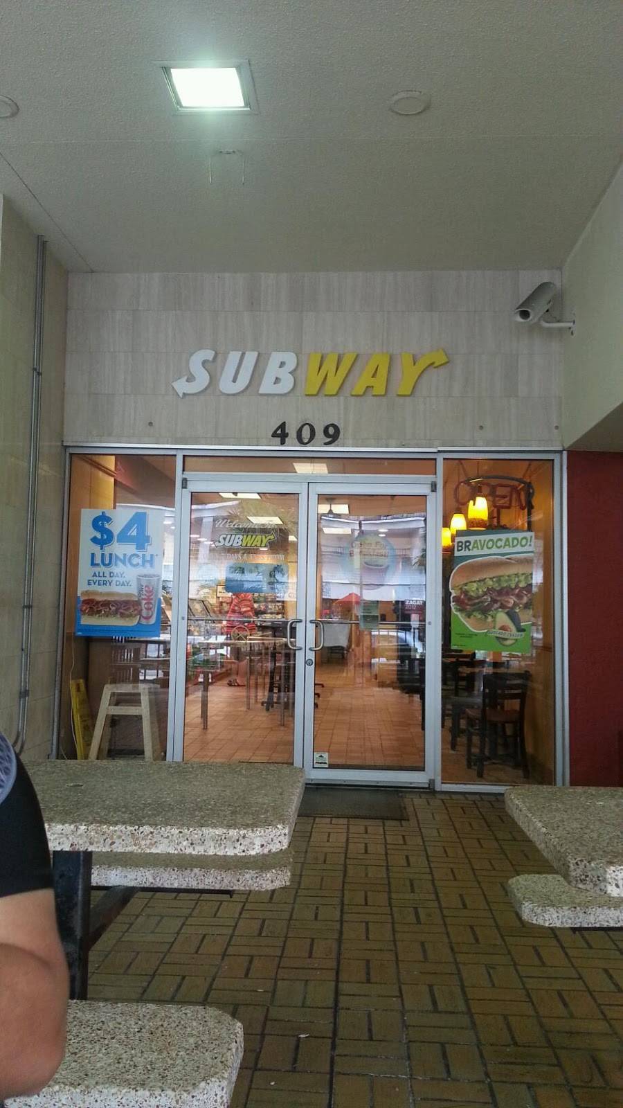 Subway Restaurants | restaurant | 409 Mandalay Ave, Clearwater Beach, FL 33767, USA | 7274670883 OR +1 727-467-0883