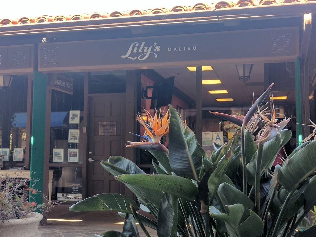 Lilys Malibu | bakery | 29211 Heathercliff Rd, Malibu, CA 90265, USA | 3104573745 OR +1 310-457-3745