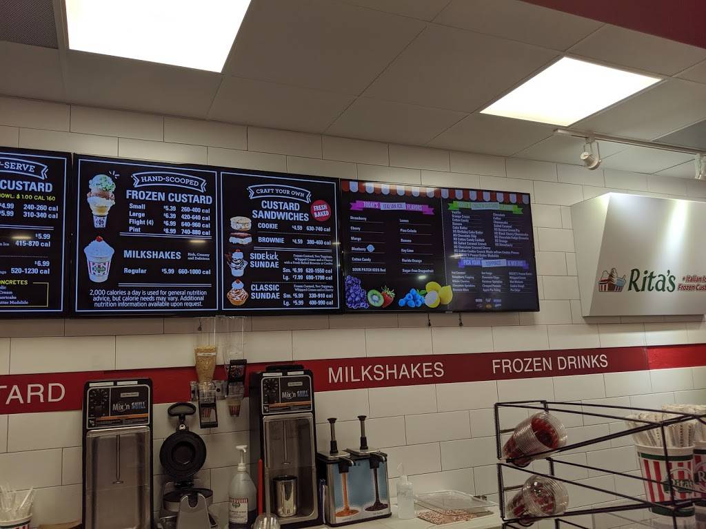 Ritas Italian Ice & Frozen Custard | restaurant | 9461 Harding Ave, Surfside, FL 33154, USA | 3056145355 OR +1 305-614-5355