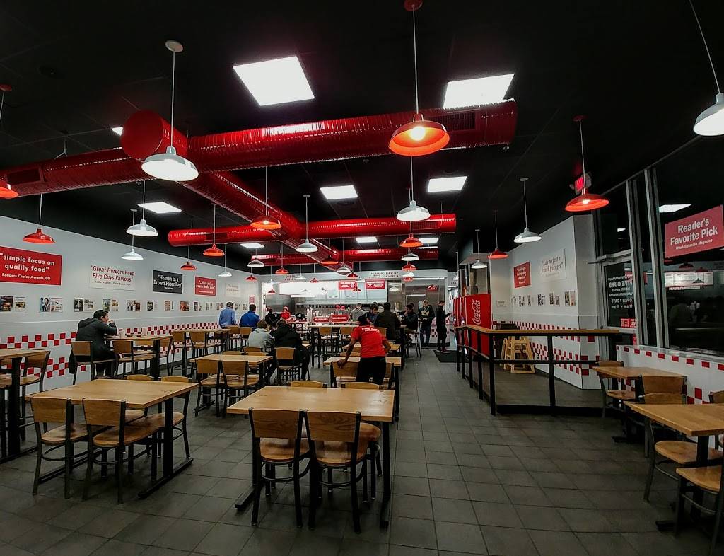 Five Guys | meal takeaway | 1601 Willow Lawn Dr, Richmond, VA 23230, USA | 8042825595 OR +1 804-282-5595