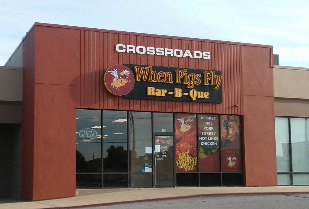 When Pigs Fly BBQ | restaurant | 7011 W Central Ave #116, Wichita, KS 67212, USA | 3162952150 OR +1 316-295-2150