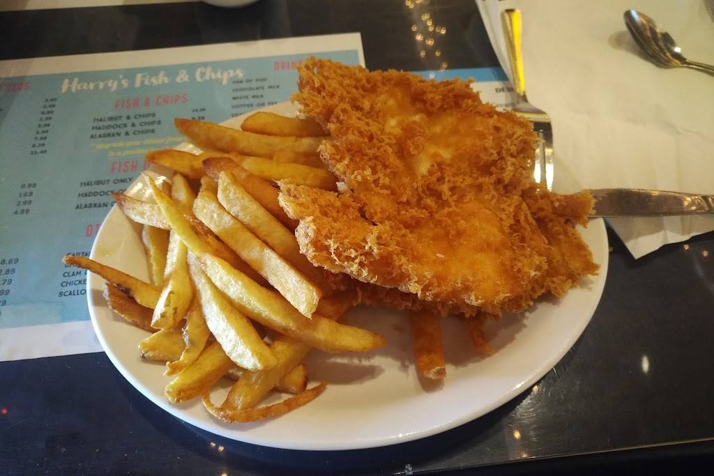 Harrys Fish & Chips | restaurant | 1138 Fennell Ave E, Hamilton, ON L8T 1S5, Canada | 9053830074 OR +1 905-383-0074
