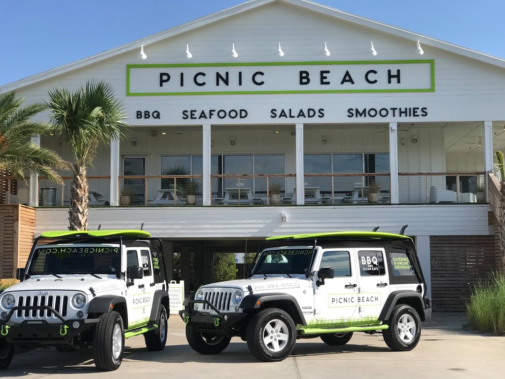 Picnic Beach | restaurant | 128 E 1st Ave, Gulf Shores, AL 36542, USA | 8504666207 OR +1 850-466-6207