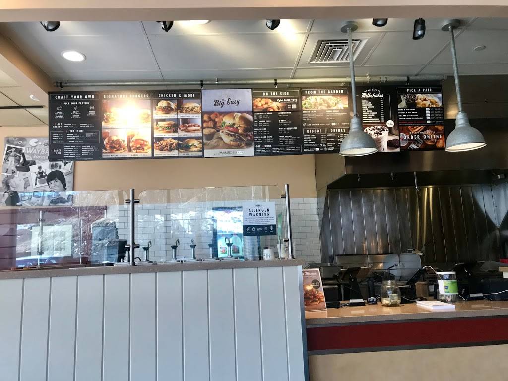 Wayback Burgers | restaurant | 1249 W Main St #11, Waterbury, CT 06708, USA | 2035273546 OR +1 203-527-3546