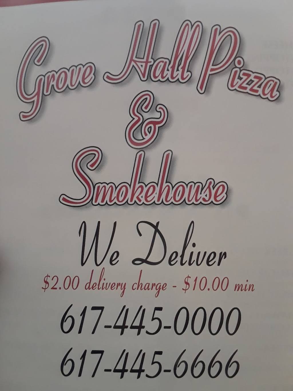 Grove Hall Pizza | restaurant | 661 Warren St, Boston, MA 02121, USA | 6174450000 OR +1 617-445-0000