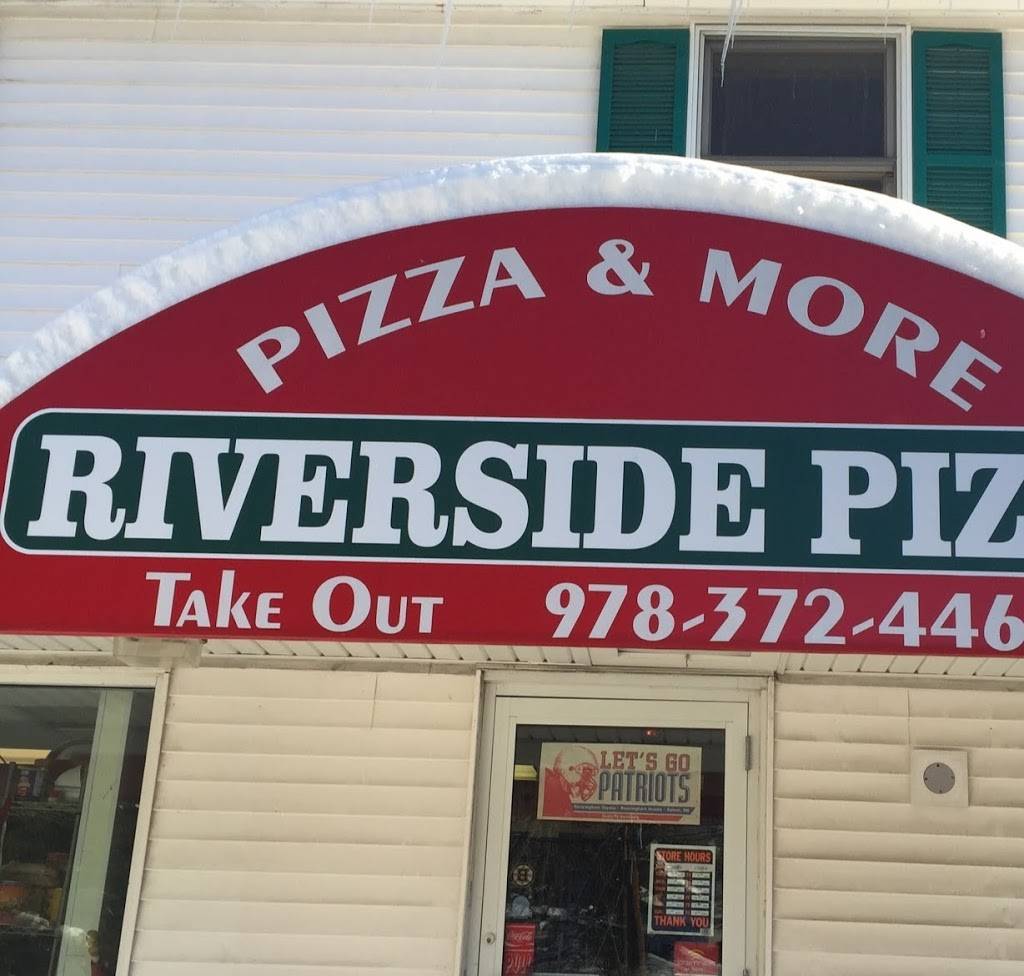 Riverside Pizza | restaurant | 180 Main St, Groveland, MA 01834, USA | 9783724468 OR +1 978-372-4468