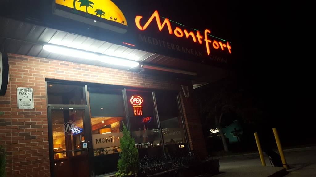Montfort Mediterranean Grill | restaurant | 796 Brant St, Burlington, ON L7R 2J2, Canada | 9056321232 OR +1 905-632-1232