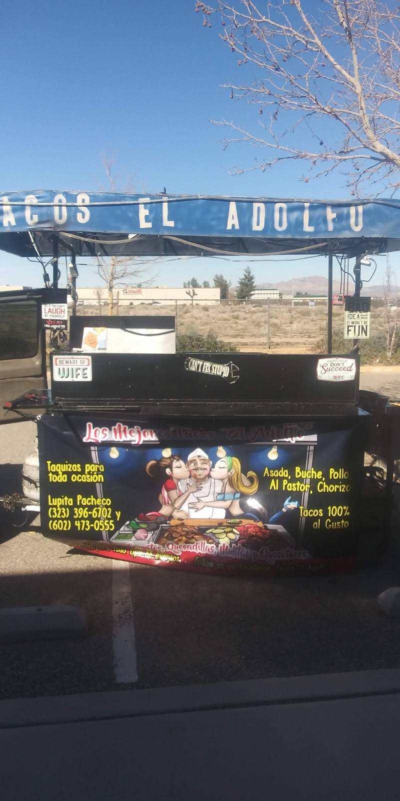 TACOS El ADOLFO | restaurant | 16477 D St, Victorville, CA 92395, USA | 3233966702 OR +1 323-396-6702