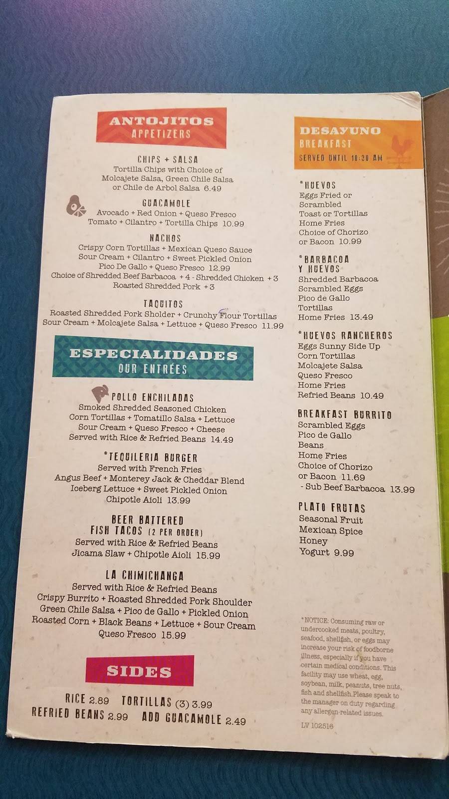 Tequileria Grille | restaurant | Terminal 1, Gate C-5, McCarran International Airport, 5757 Wayne Newton Blvd, Las Vegas, NV 89119, USA | 7022614346 OR +1 702-261-4346