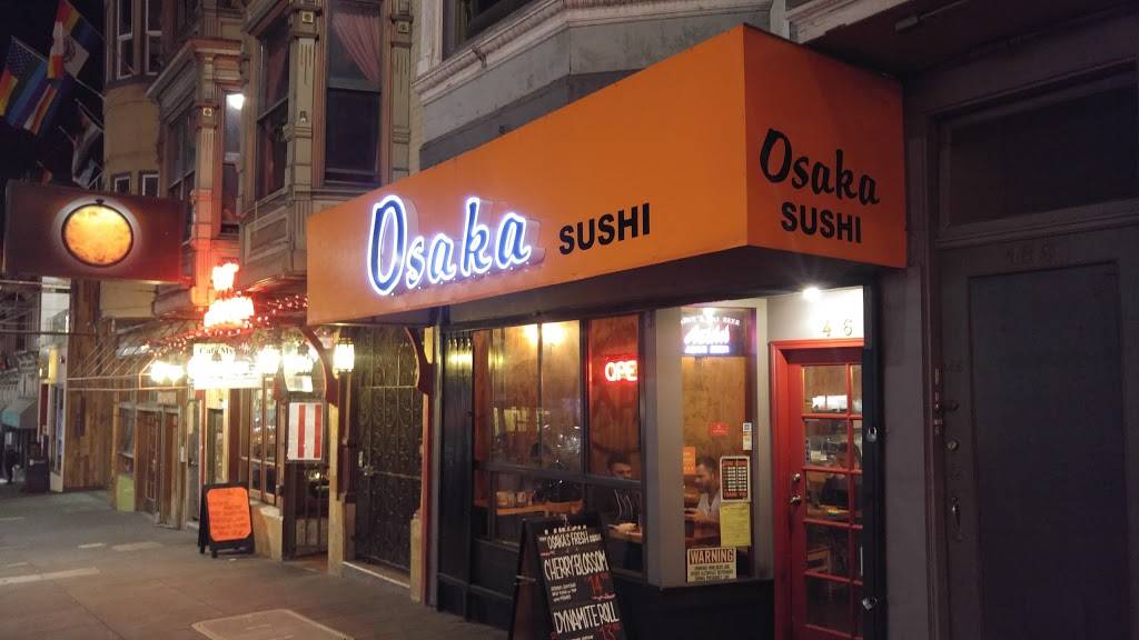 Osaka Sushi | restaurant | 460 Castro St, San Francisco, CA 94114, USA | 4152558828 OR +1 415-255-8828