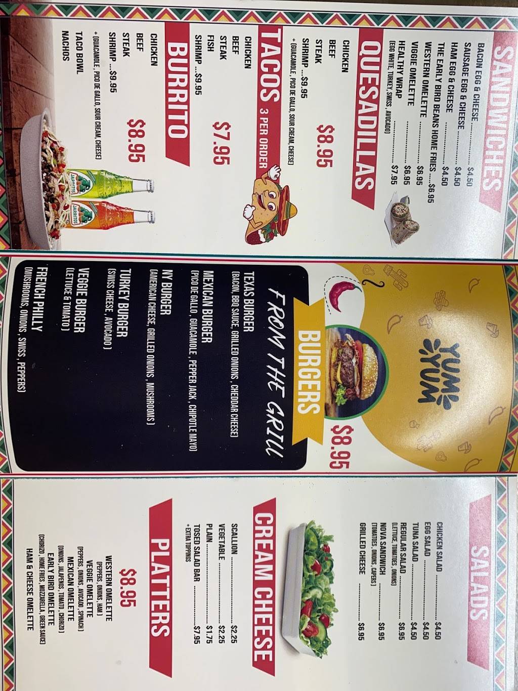 Nz-grei Mexican American food | restaurant | 134 N Carll Ave, Babylon, NY 11702, USA | 6318934333 OR +1 631-893-4333