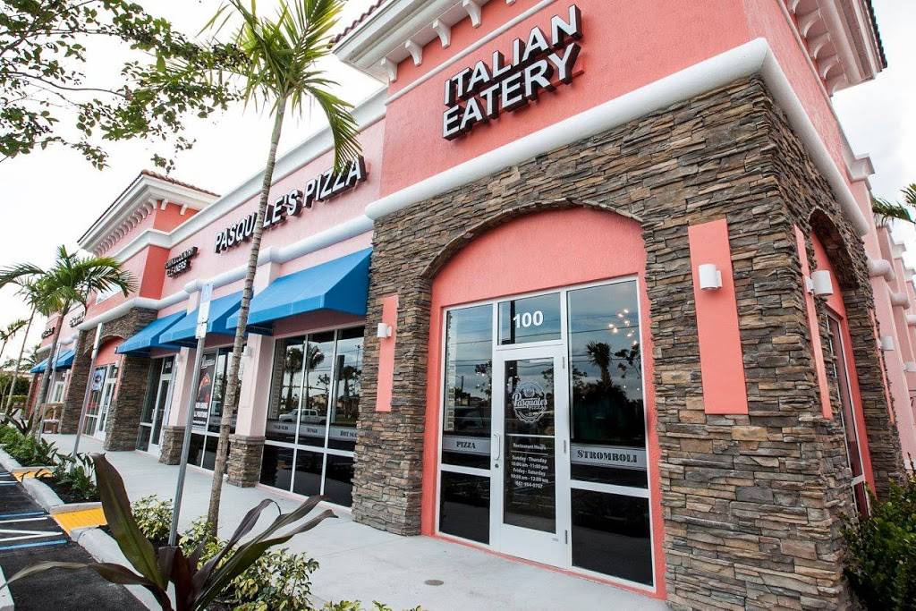 Pasquales Pizza & Italian Eatery | restaurant | 171 S State Rd 7 #100, Wellington, FL 33414, USA | 5619040707 OR +1 561-904-0707