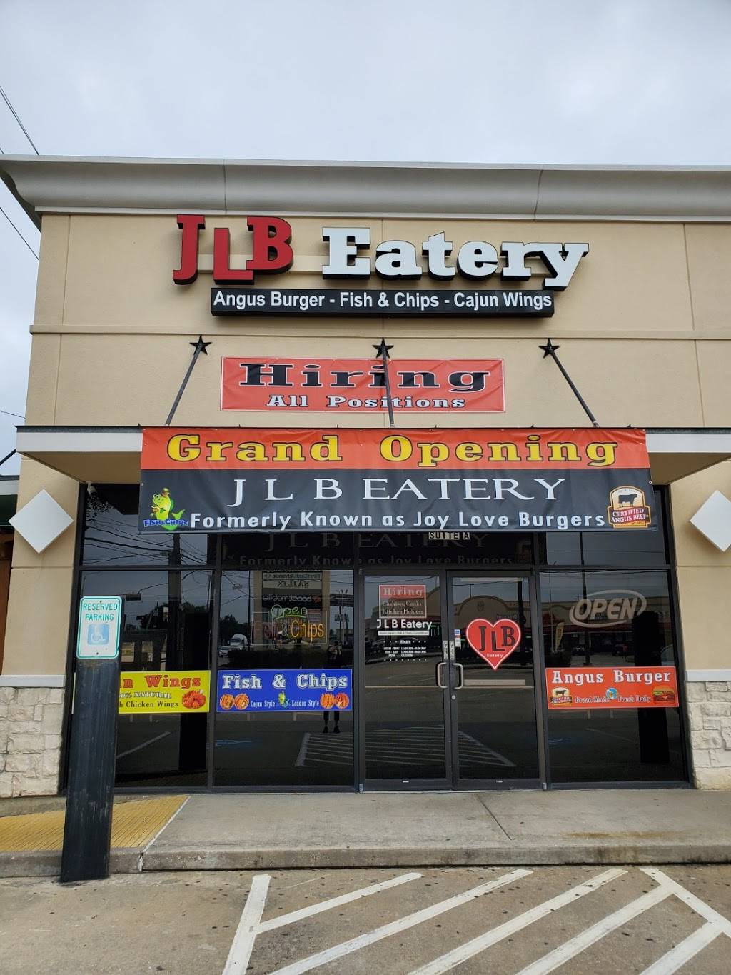 JLB Eatery | restaurant | 10950 FM 1960 Ste A, Houston, TX 77070, USA | 2816539970 OR +1 281-653-9970