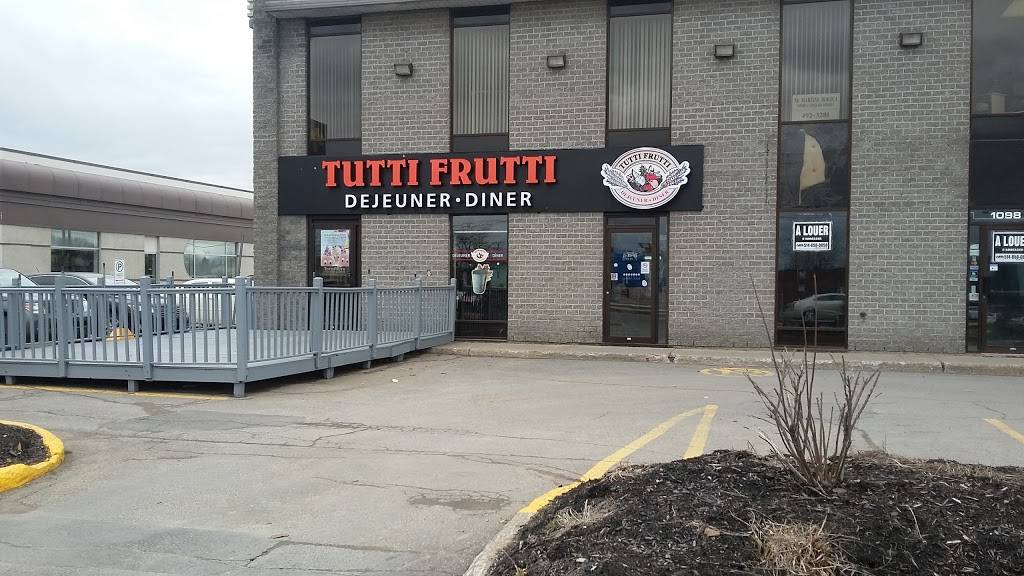 Tutti Frutti déjeuner et diner | restaurant | 1096 Boulevard Moody, Terrebonne, QC J6W 3K9, Canada | 4509613333 OR +1 450-961-3333