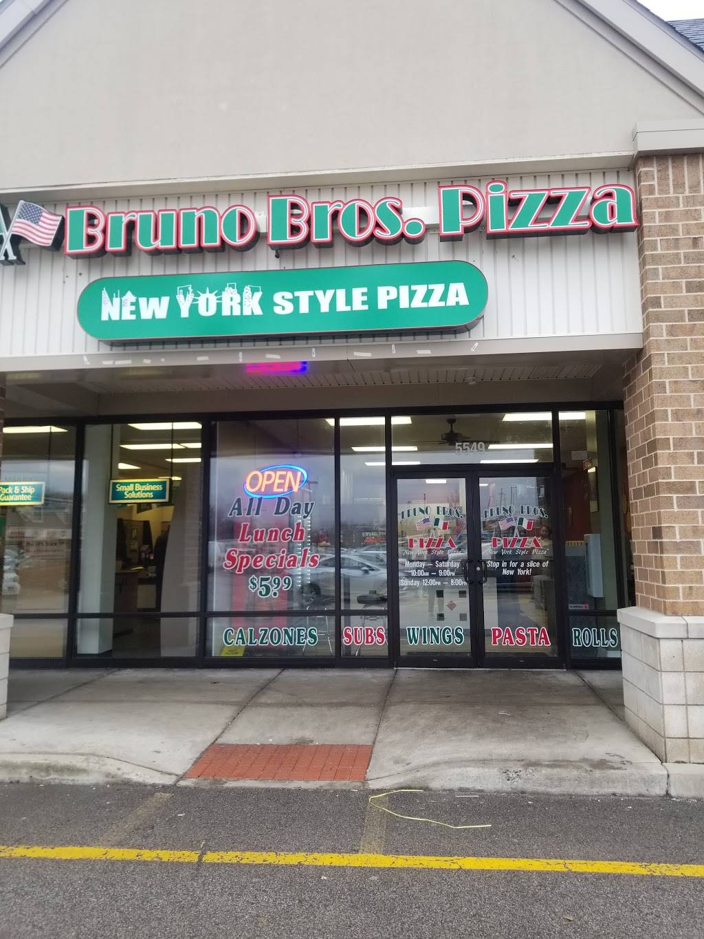 Bruno Bros. Pizza | restaurant | 5549 Mahoning Ave, Austintown, OH 44515, USA | 3302591093 OR +1 330-259-1093