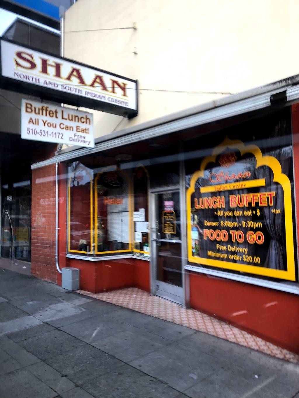 Shaan Indian Cuisine | restaurant | 3434 Fruitvale Ave, Oakland, CA 94602, USA | 5105311172 OR +1 510-531-1172
