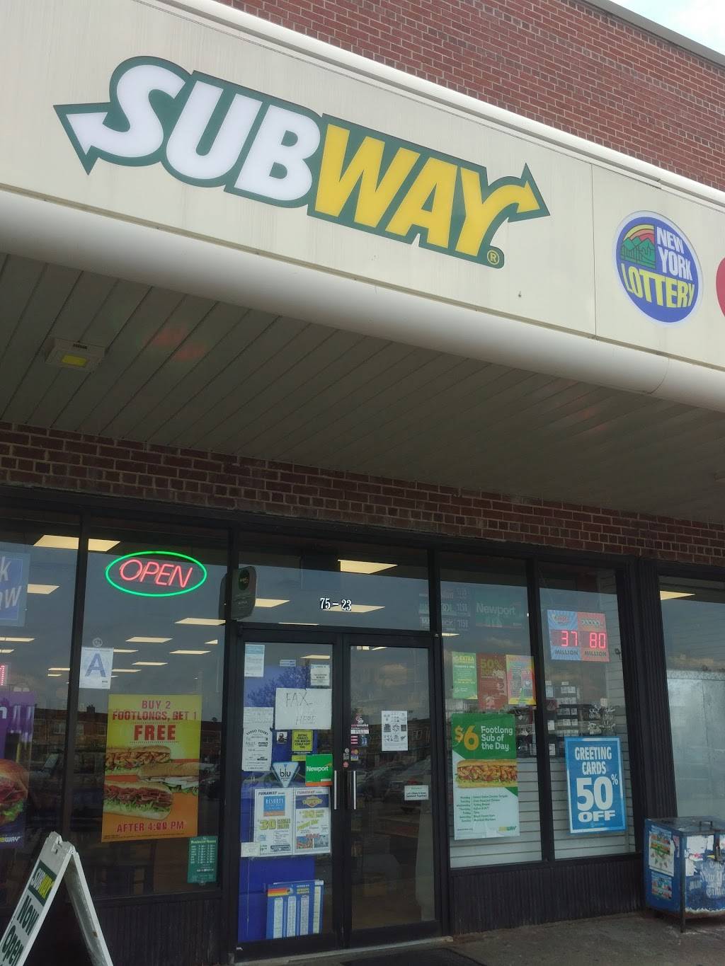Subway Restaurants | restaurant | 75-23 31st Ave, East Elmhurst, NY 11370, USA | 7184589778 OR +1 718-458-9778
