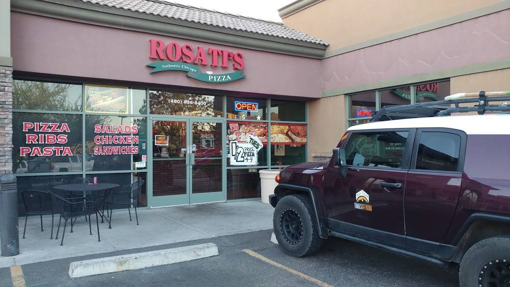 Rosatis Pizza | restaurant | 12605 N Saguaro Blvd #4, Fountain Hills, AZ 85268, USA | 4808368400 OR +1 480-836-8400