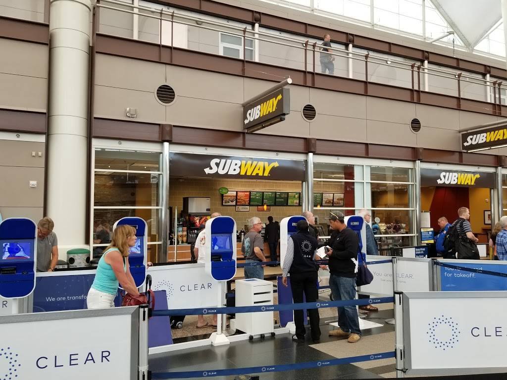 Subway | meal takeaway | 8400 Pena Blvd Jeppsen, Terminal W Side 5, Denver, CO 80249, USA | 3033426625 OR +1 303-342-6625