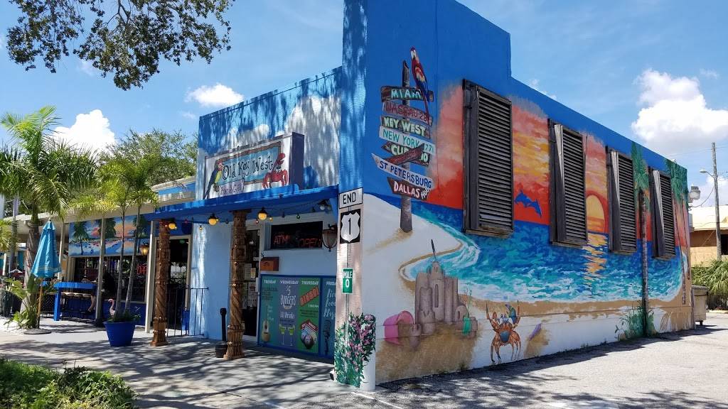 Old Key West Bar & Grill | restaurant | 2451 Central Ave, St. Petersburg, FL 33713, USA | 7276230969 OR +1 727-623-0969