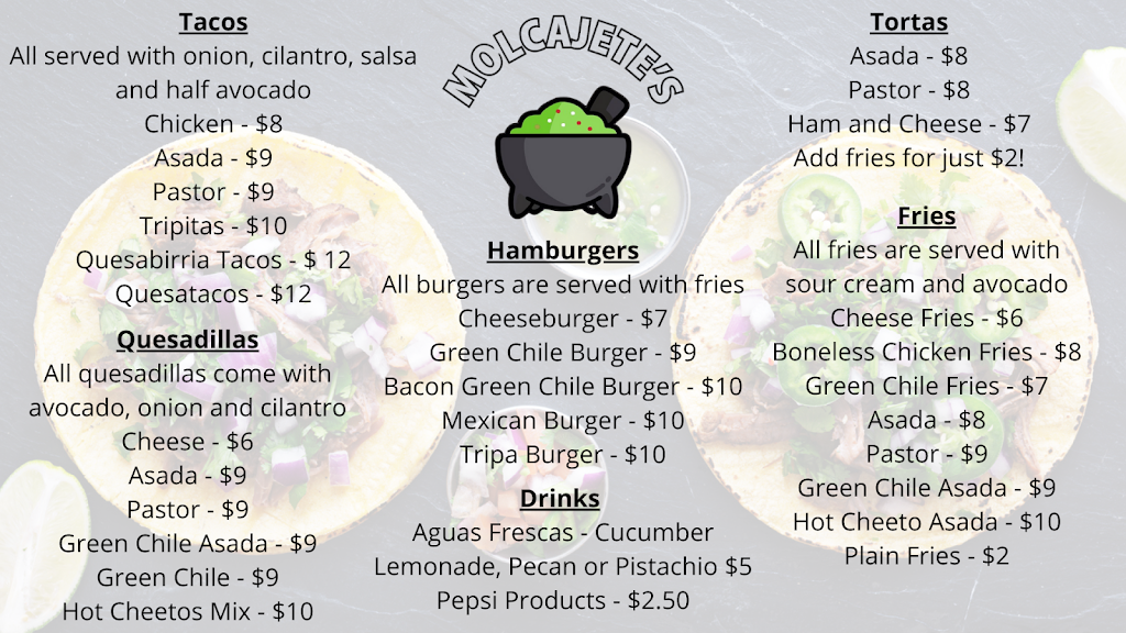 Molcajete’s | restaurant | 940 College Dr, Las Cruces, NM 88003, USA | 5756461316 OR +1 575-646-1316