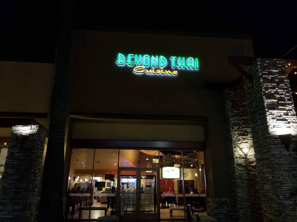 Beyond Thai Cuisine | restaurant | 26841 Aliso Creek Rd, Aliso Viejo, CA 92656, USA | 9498317808 OR +1 949-831-7808