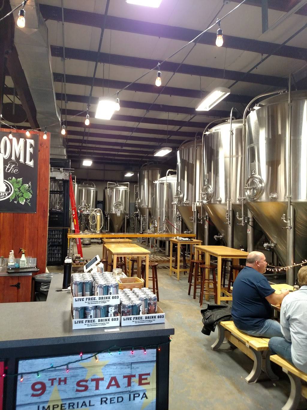 603 Brewery & Beer Hall | meal takeaway | 42 Main St, Londonderry, NH 03053, USA | 6034046123 OR +1 603-404-6123