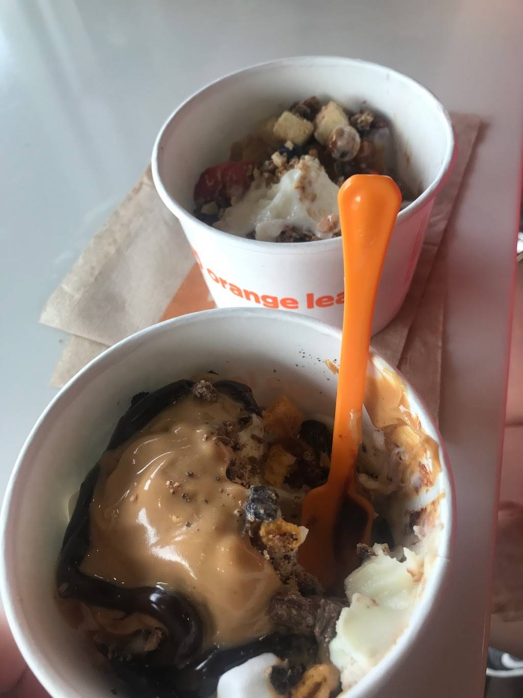 Orange Leaf Frozen Yogurt | restaurant | 26321 Northwest Fwy Ste 400, Cypress, TX 77429, USA | 2812569451 OR +1 281-256-9451