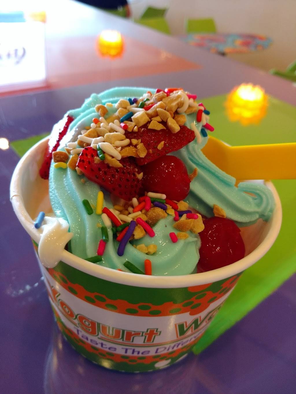 Yogurt Worx | restaurant | 1219-1333 Sawdust Rd, Spring, TX 77380, USA | 2812926645 OR +1 281-292-6645