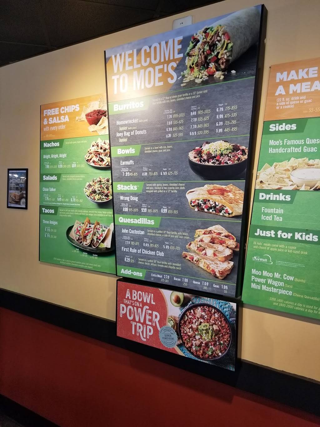 Moes Southwest Grill | restaurant | 1500 East Blvd, Charlotte, NC 28203, USA | 7043776344 OR +1 704-377-6344