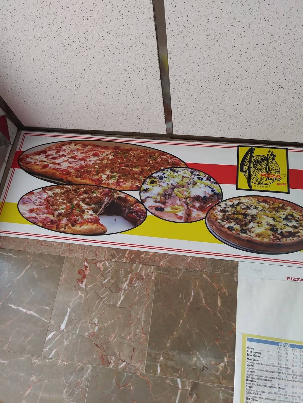 Jerrys Pizza and Barbecue | restaurant | 11749 Livernois, Detroit, MI 48204, USA | 3138342121 OR +1 313-834-2121