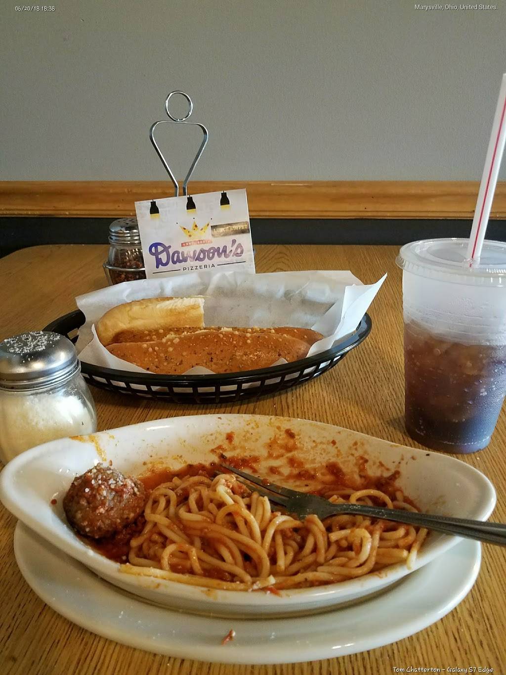 Dawsons Pizzeria | restaurant | 9501, 900 Columbus Ave, Marysville, OH 43040, USA | 9376444717 OR +1 937-644-4717