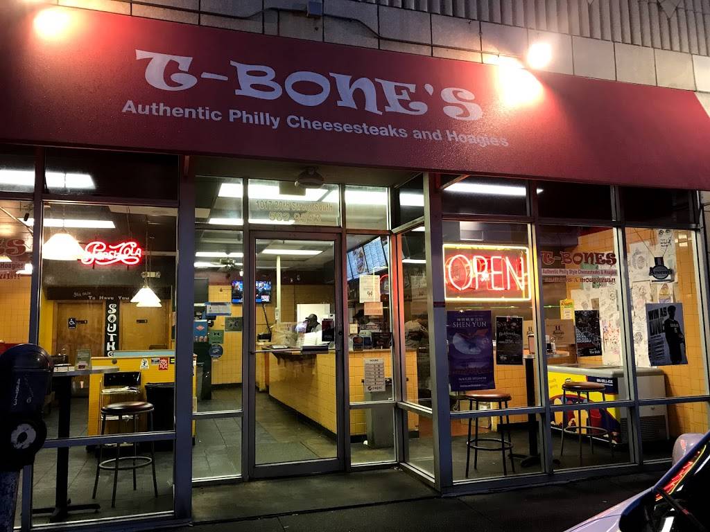 T-Bones Authentic Philly Style Cheesesteaks And Hoagies | restaurant | 1017 20th St S, Birmingham, AL 35205, USA | 2055829993 OR +1 205-582-9993