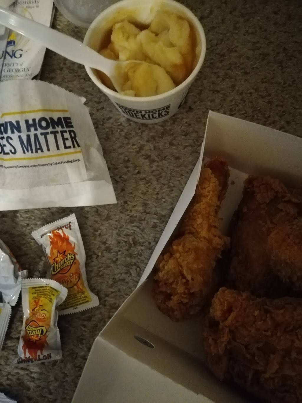 Churchs Chicken | restaurant | 600 E E Butler Pkwy, Gainesville, GA 30501, USA | 7705341059 OR +1 770-534-1059