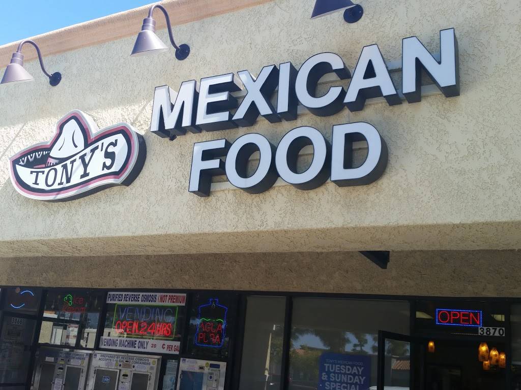Tonys Mexican Food | restaurant | 3870 Chicago Ave, Riverside, CA 92507, USA | 9517884410 OR +1 951-788-4410