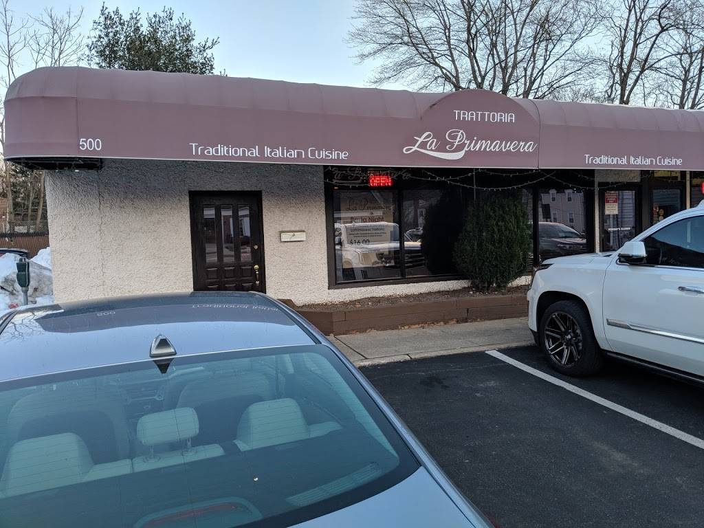 La Primavera Trattoria | restaurant | 500 Pleasant Valley Way, West Orange, NJ 07052, USA | 9736690966 OR +1 973-669-0966