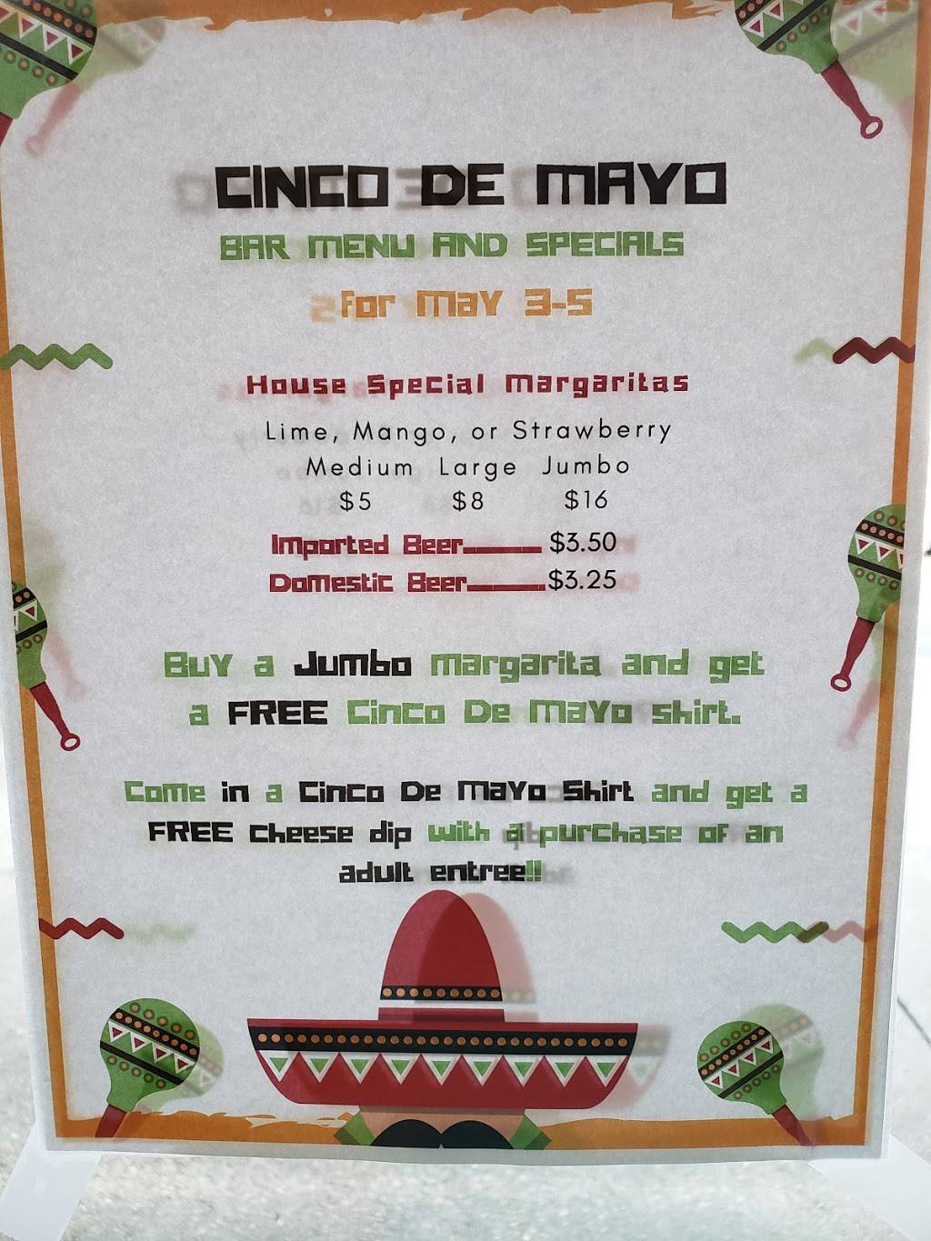 El Mexicano | restaurant | 1102 E Admiral Doyle Dr #17, New Iberia, LA 70560, USA | 3373657272 OR +1 337-365-7272