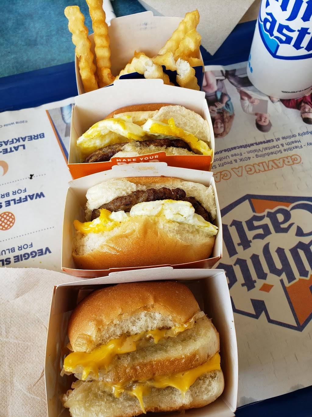 White Castle | restaurant | 102 W 16th St, Indianapolis, IN 46202, USA | 3179261424 OR +1 317-926-1424