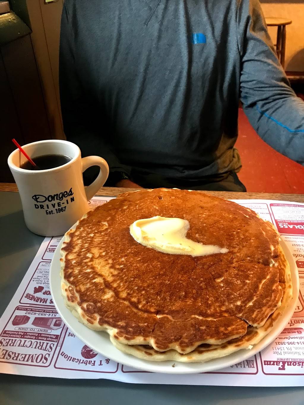 Donges Drive-In and Motel | restaurant | 100 Center St, Meyersdale, PA 15552, USA | 8146345710 OR +1 814-634-5710