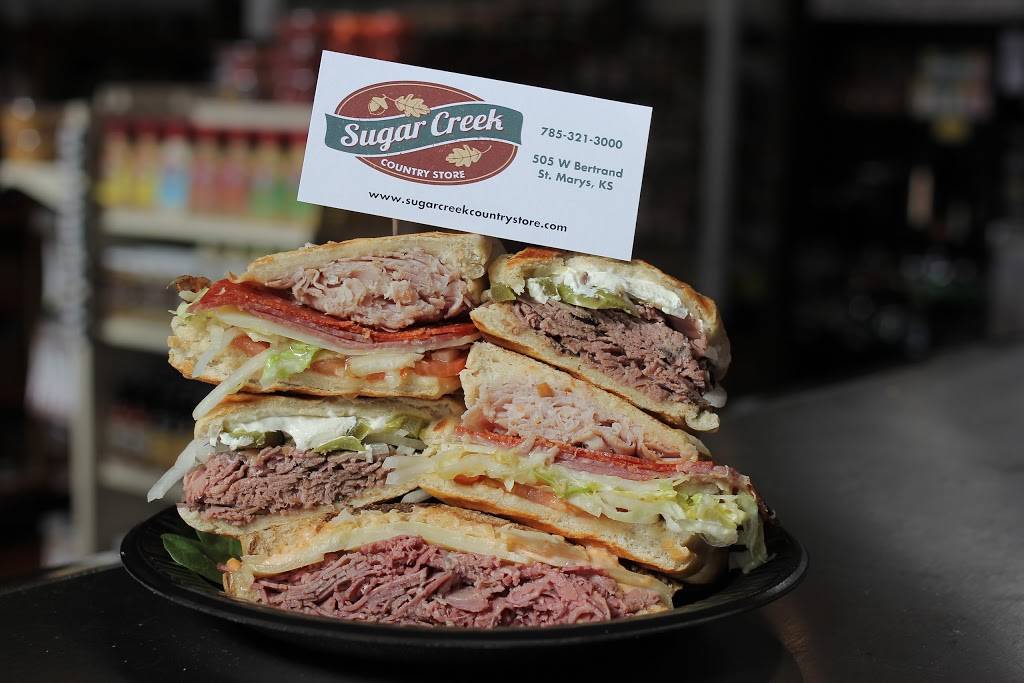 Sugar Creek Country Store | restaurant | 505 W Bertrand Ave, St Marys, KS 66536, USA | 7853213000 OR +1 785-321-3000
